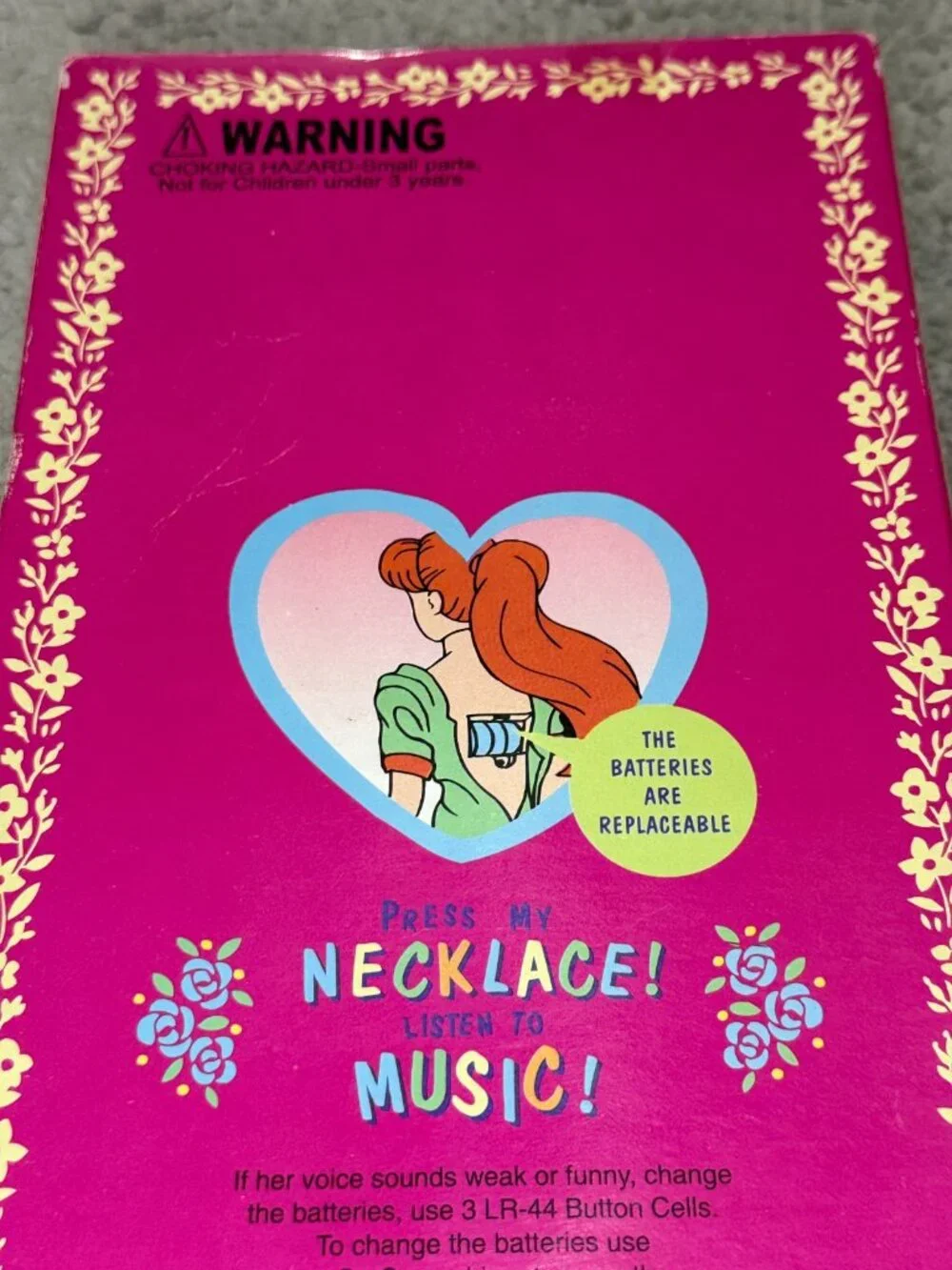 Vintage Anita Dolls With Musical Necklace #130 New Sealed